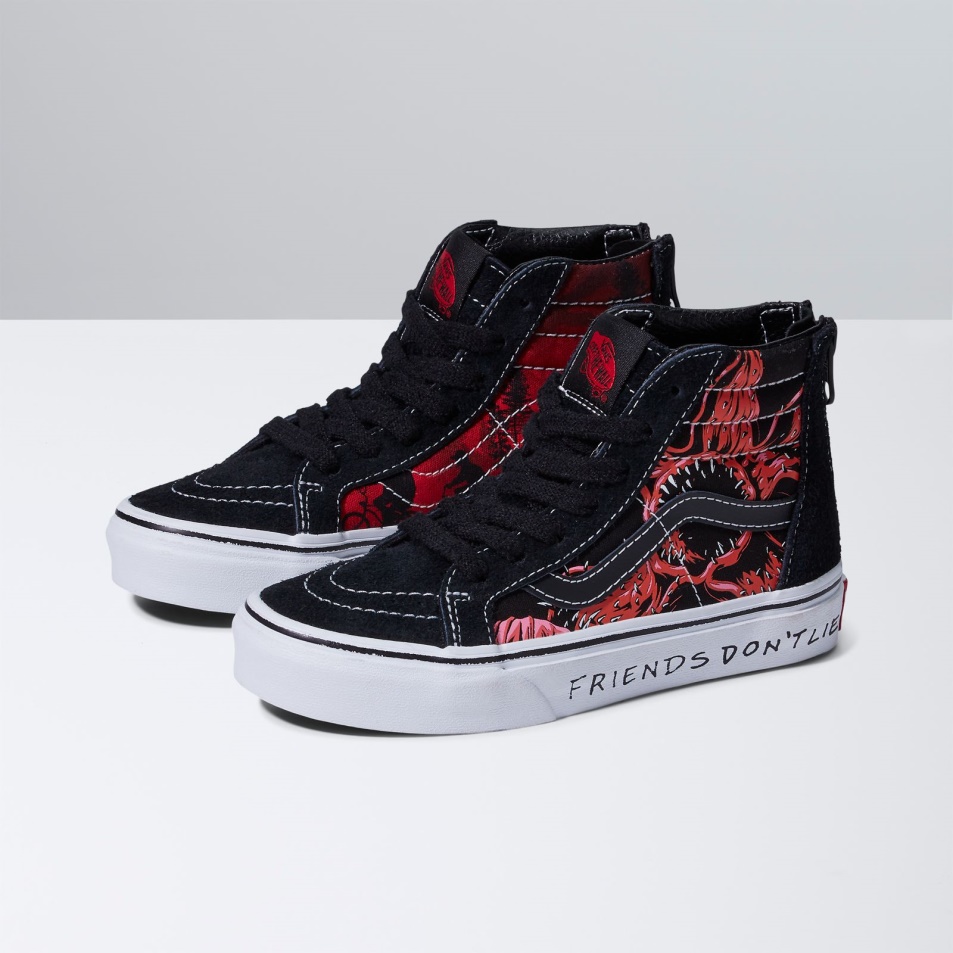 Furgonok X Idegen Dolgok Gyerekek Sk8-hi Zip Idegen Dolgok
