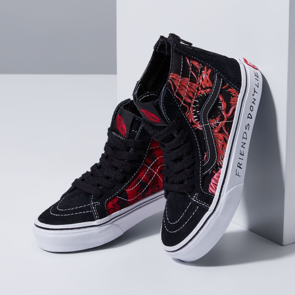 Furgonok X Idegen Dolgok Gyerekek Sk8-hi Zip Idegen Dolgok