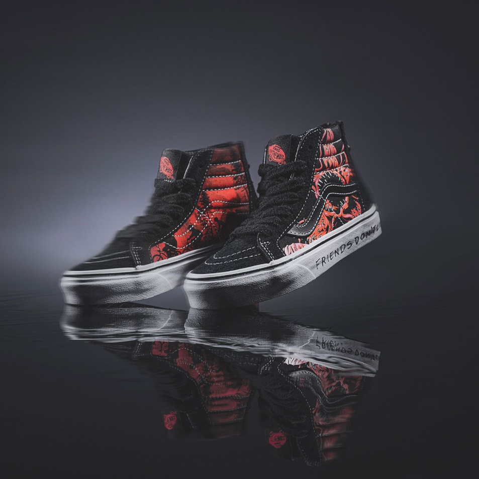 Furgonok X Idegen Dolgok Sk8-hi Reissue Black-red Men