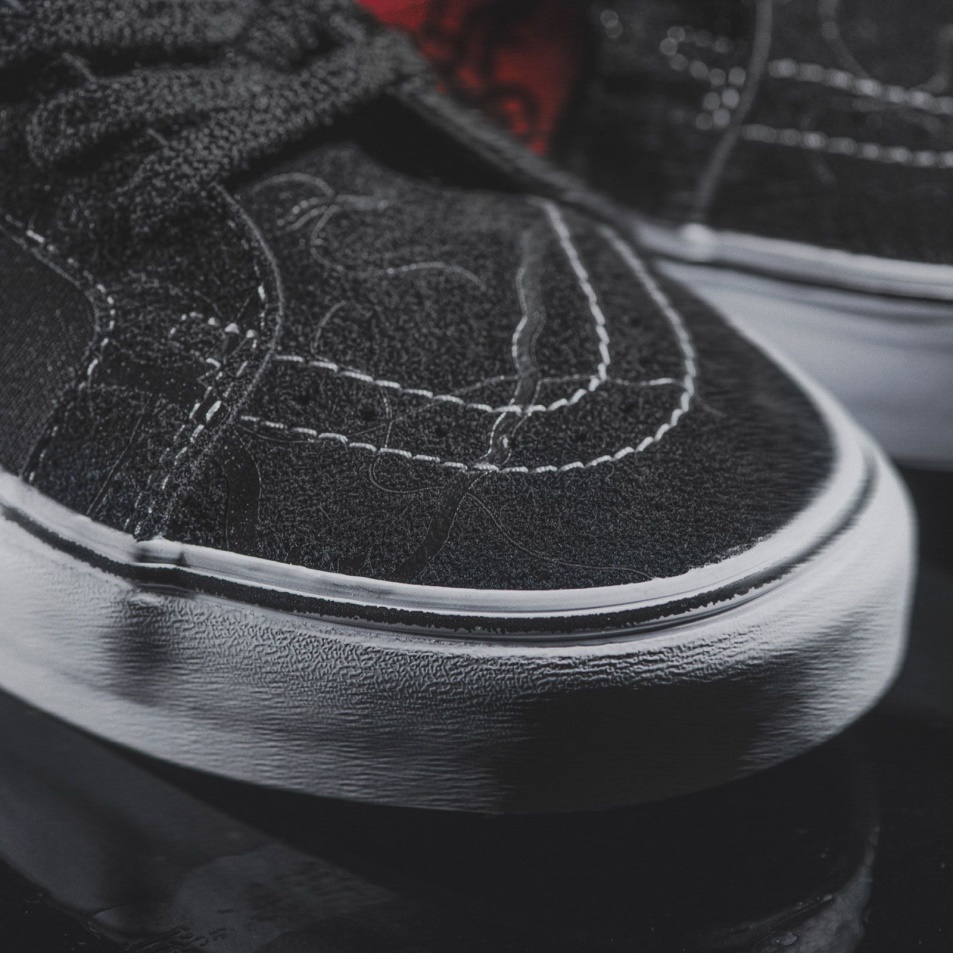 Furgonok X Idegen Dolgok Sk8-hi Reissue Black-red Men