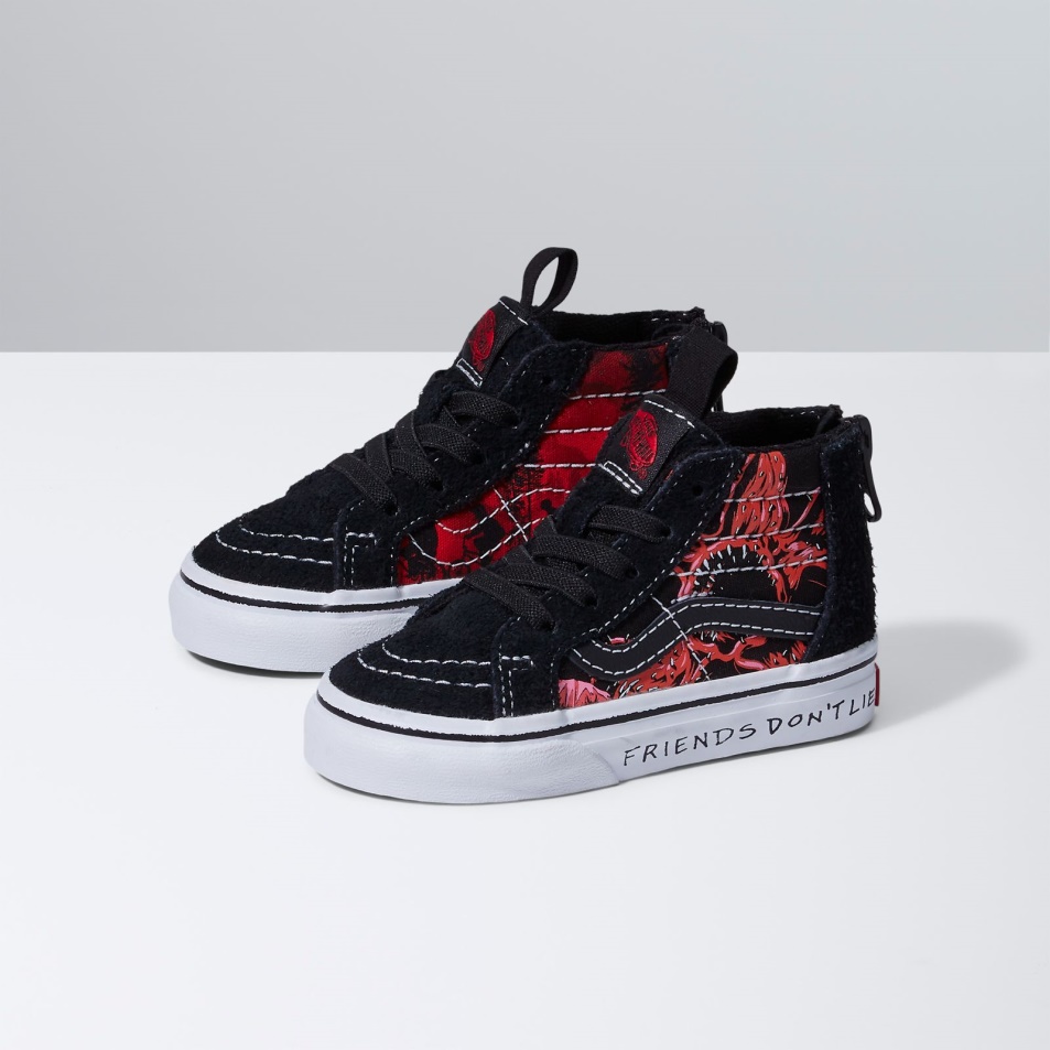 Furgonok X Idegen Dolgok Toddler Sk8-hi Zip Idegen Dolgok