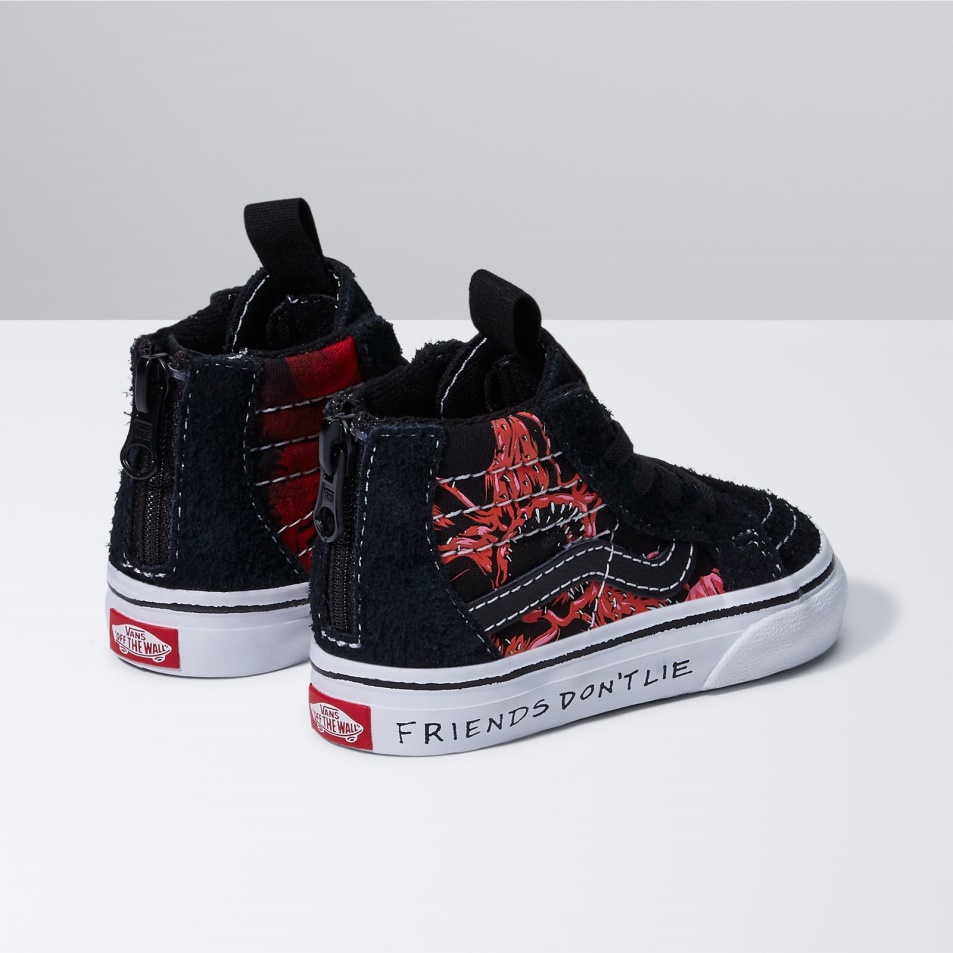 Furgonok X Idegen Dolgok Toddler Sk8-hi Zip Idegen Dolgok