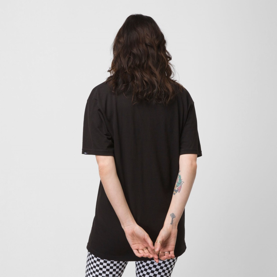 Furgonok X Thrasher Le A Falról Logo Póló Fekete