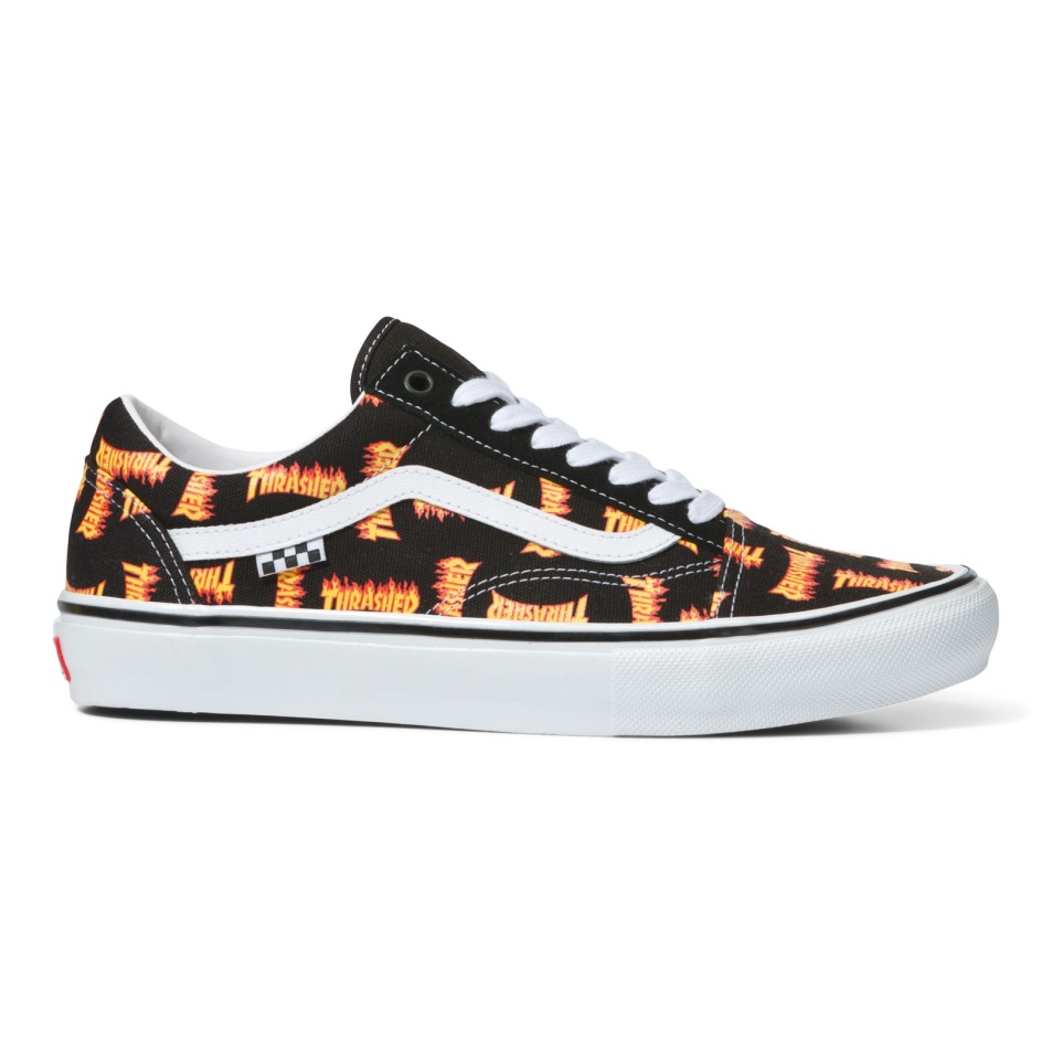 Furgonok X Thrasher Skate Old Skool Black-multi
