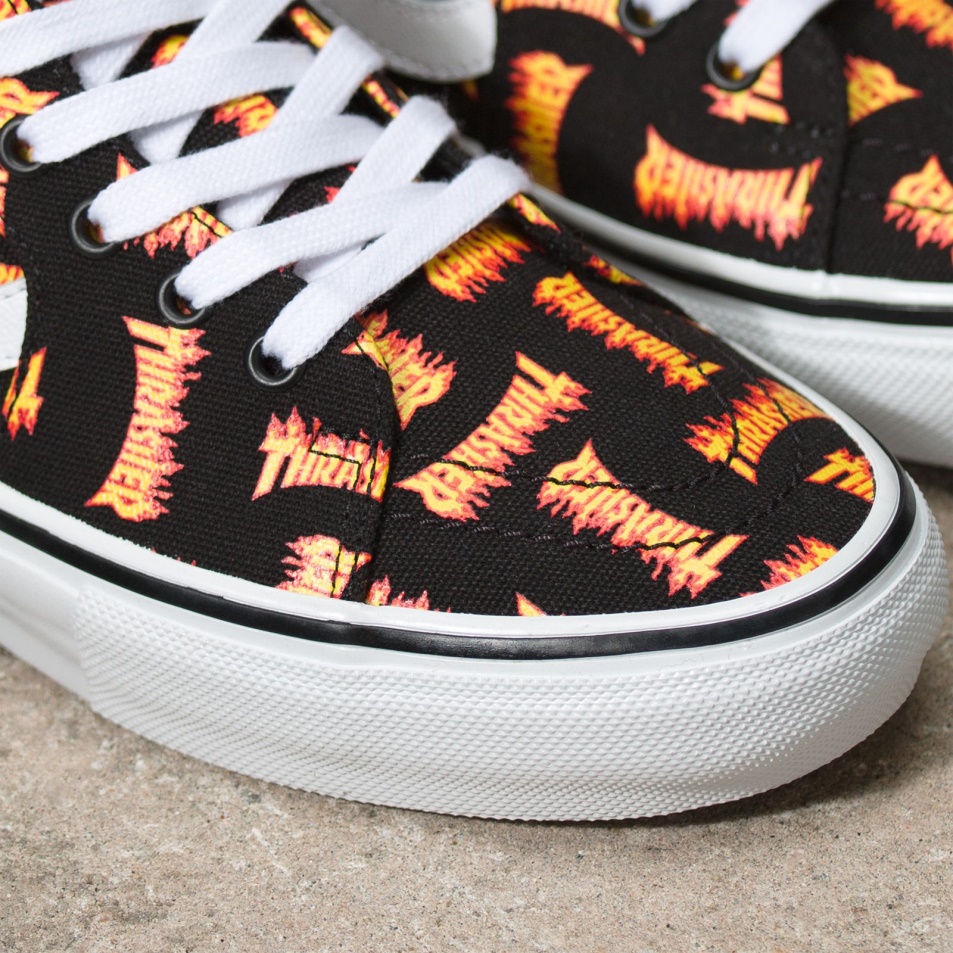 Furgonok X Thrasher Skate Sk8-hi Black-multi