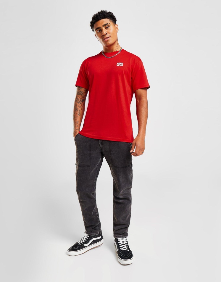 Vans Core Póló Piros
