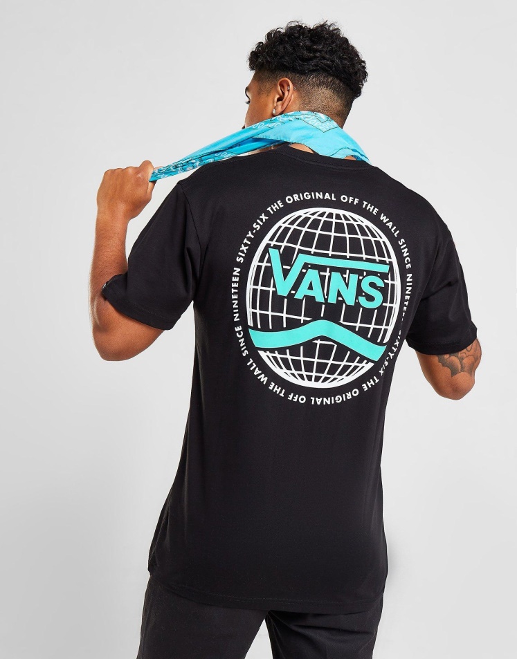 Vans Globe Póló Fekete