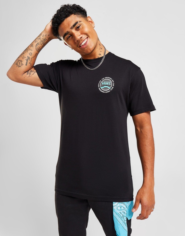 Vans Globe Póló Fekete