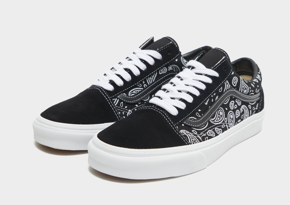 Furgonok Old Skool Paisley Fekete