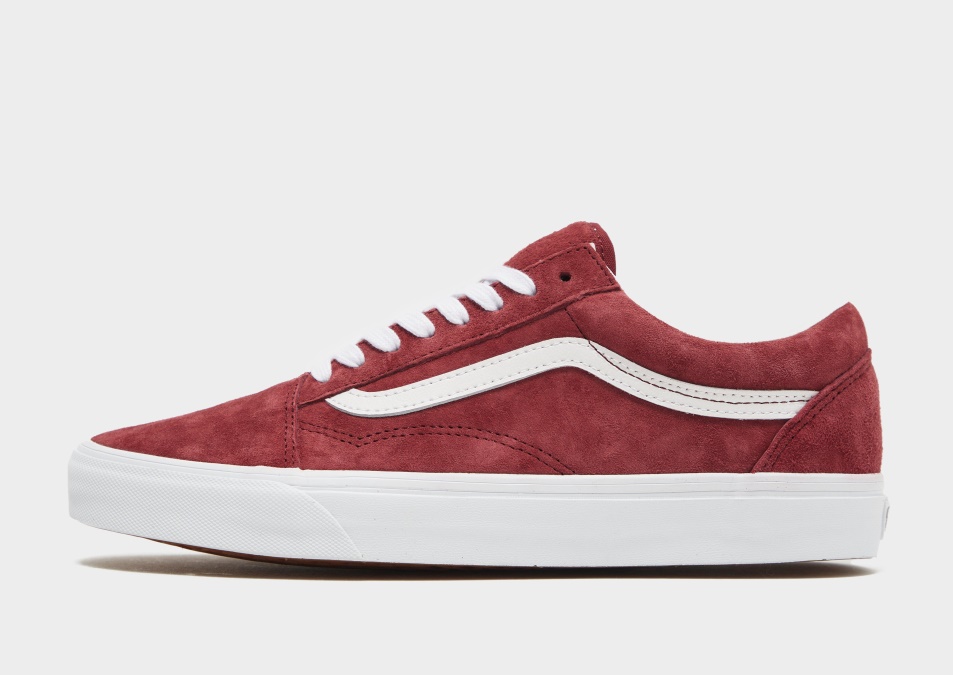 Vans Old Skool Malac Velúr Piros