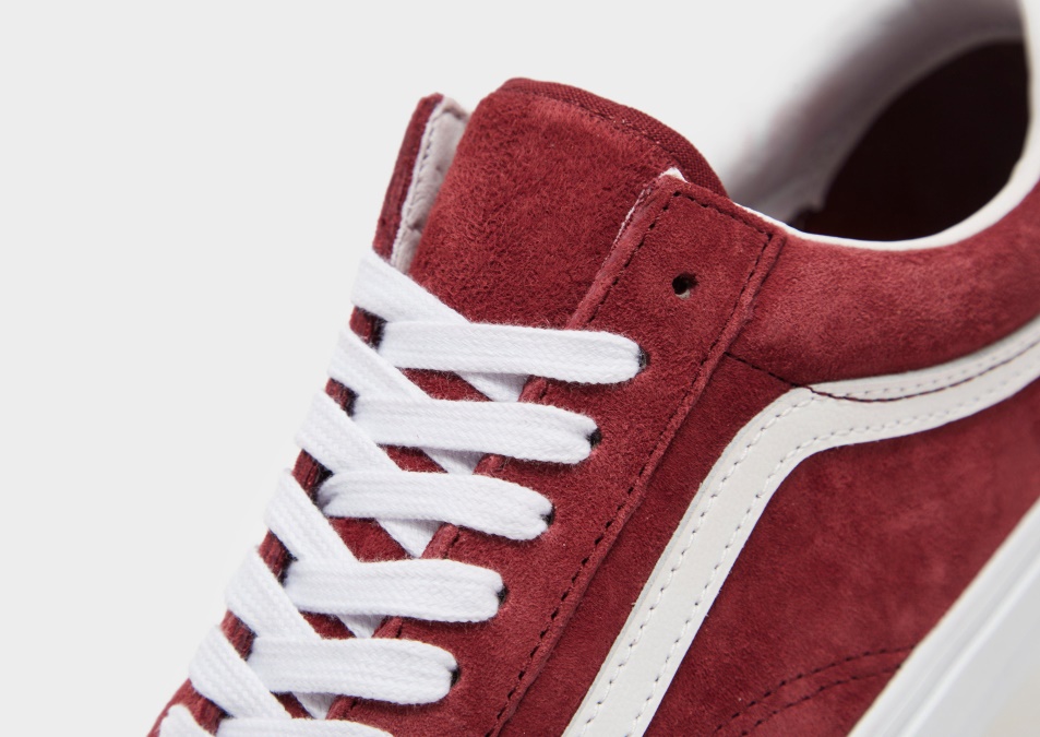 Vans Old Skool Malac Velúr Piros