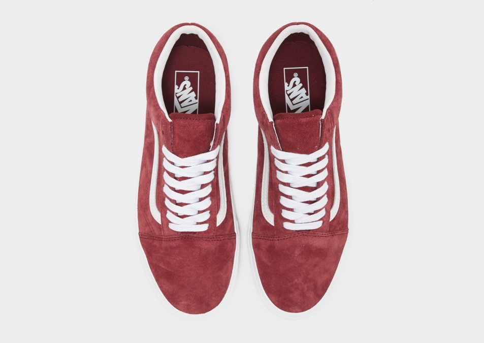 Vans Old Skool Malac Velúr Piros