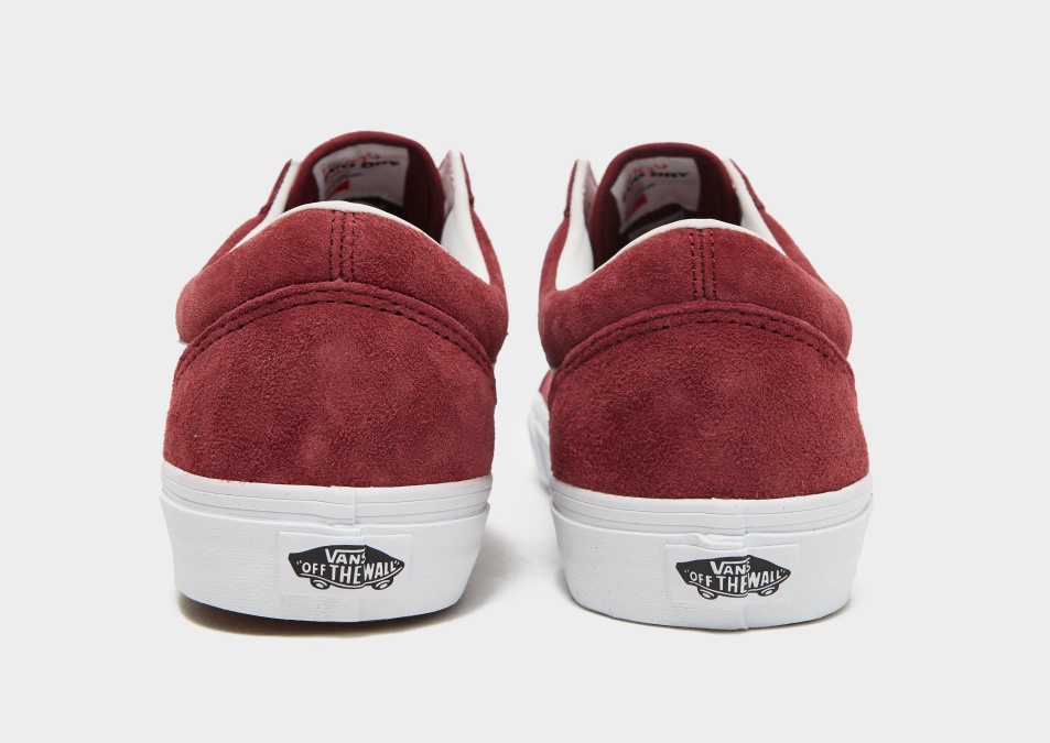 Vans Old Skool Malac Velúr Piros