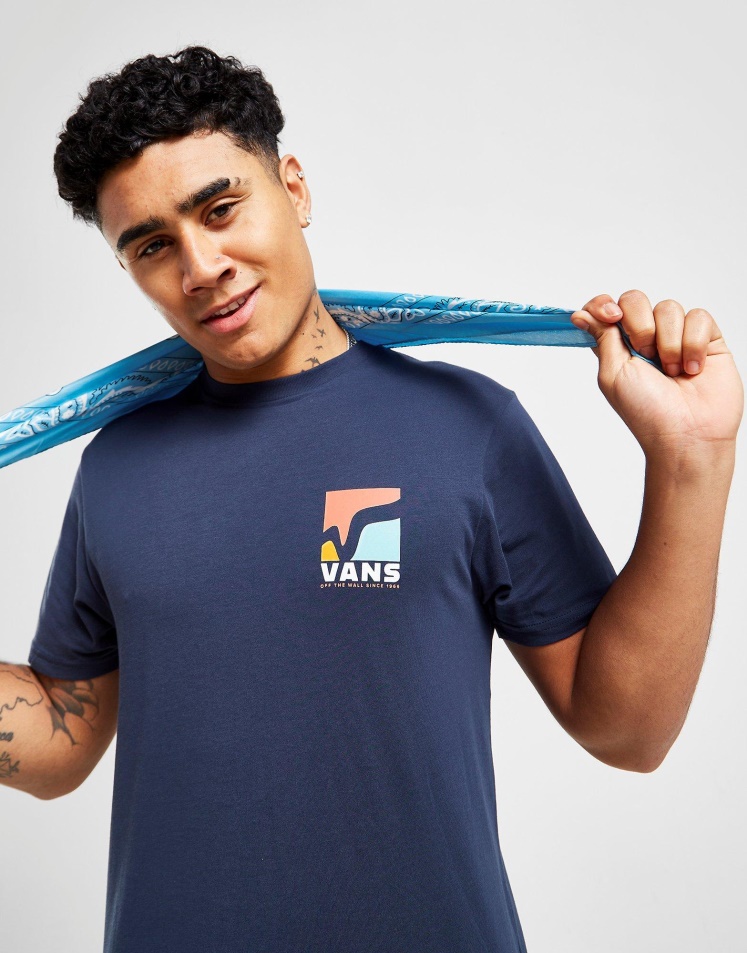 Vans Swoop V Póló Kék
