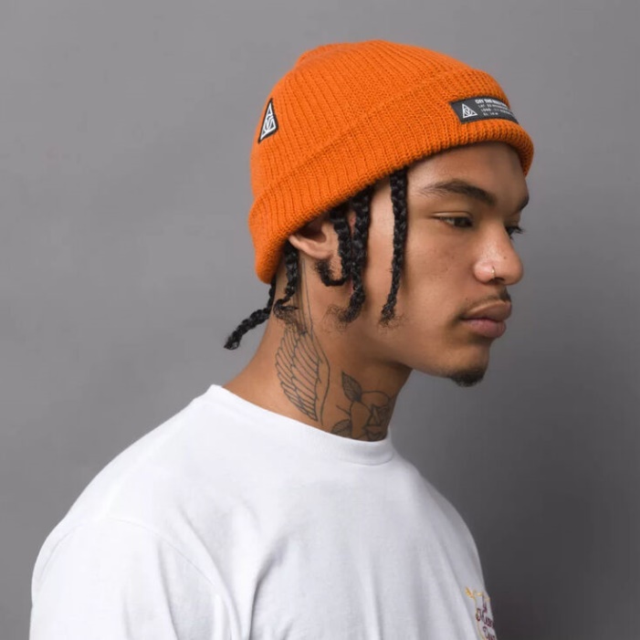Vans 66 Ellátás Holt Mandzsetta Beanie Gold Flame