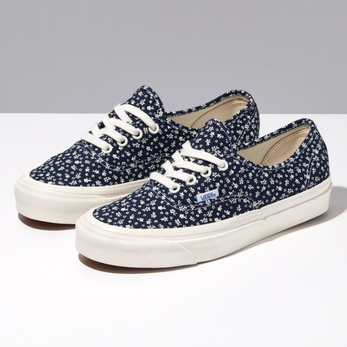 Vans Anaheim Gyár Hiteles 44 Dx Og Floral Navy