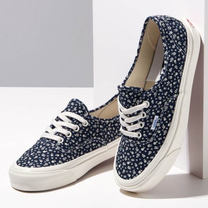 Vans Anaheim Gyár Hiteles 44 Dx Og Floral Navy