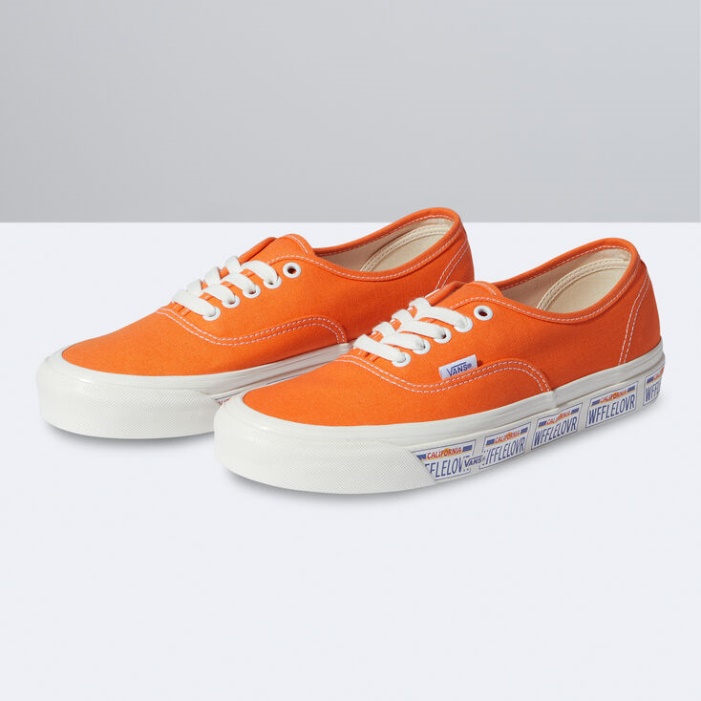 Vans Anaheim Gyári Autentikus 44 Dx Hiús Tányér-narancs Tigris