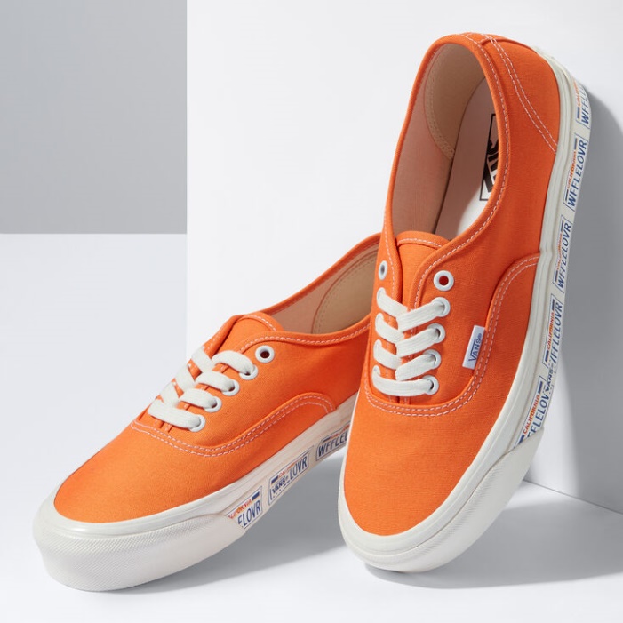 Vans Anaheim Gyári Autentikus 44 Dx Hiús Tányér-narancs Tigris