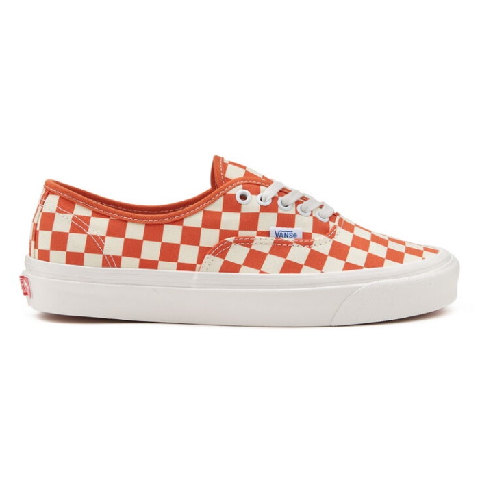 Vans Anaheim Gyári Sakktábla Hiteles 44 Dx Sakktábla égetett Narancs