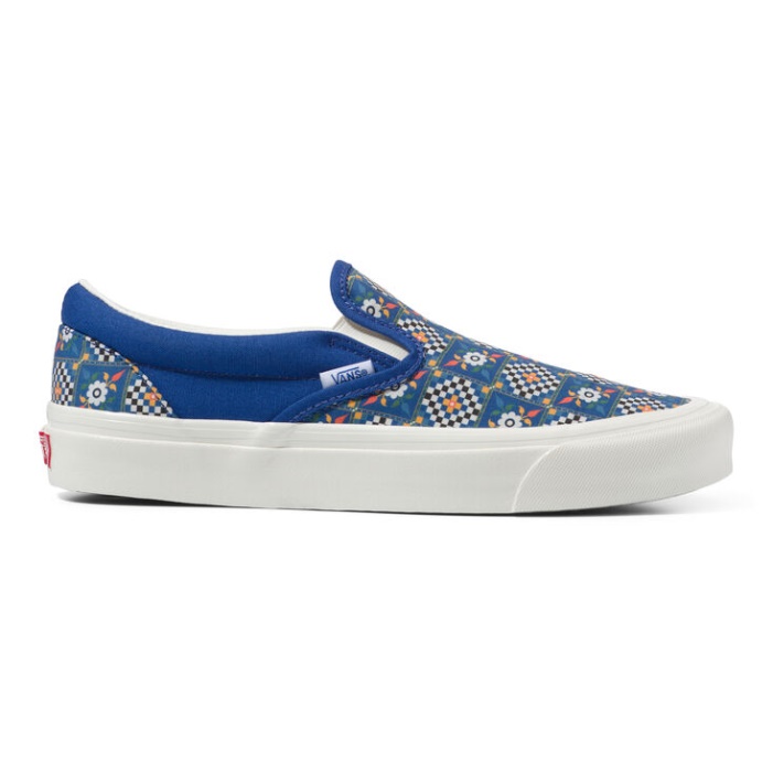 Vans Anaheim Gyári Klasszikus Slip-on 98 Dx Csempe Checkerboard-limoges