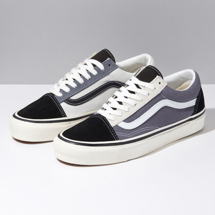 Vans Anaheim Gyári Old Skool 36 Dx Fekete-szürke-fehér