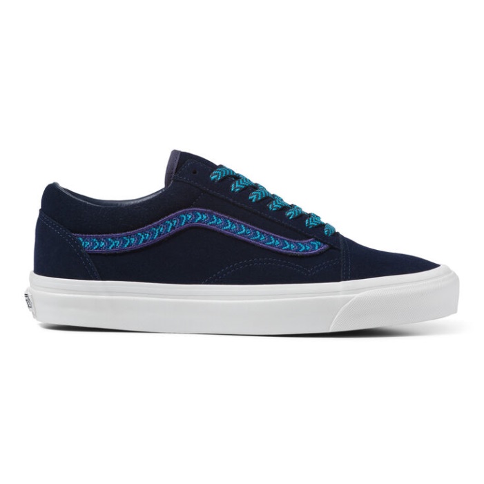 Vans Anaheim Factory Old Skool 36 Dx Festett Sötétkék Atoll