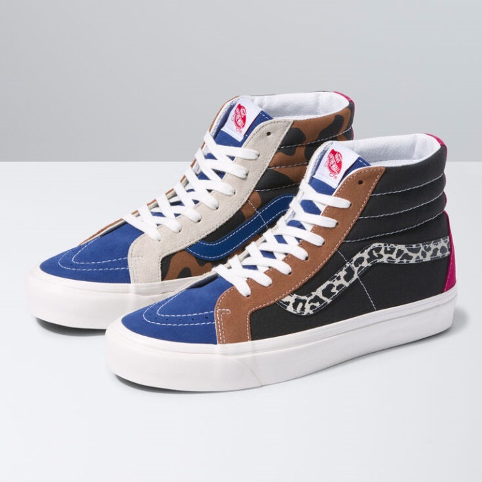 Vans Anaheim Gyári Sk8-hi 38 Dx Animal Mix-black