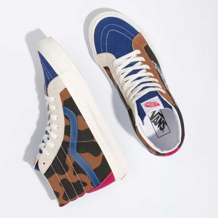 Vans Anaheim Gyári Sk8-hi 38 Dx Animal Mix-black