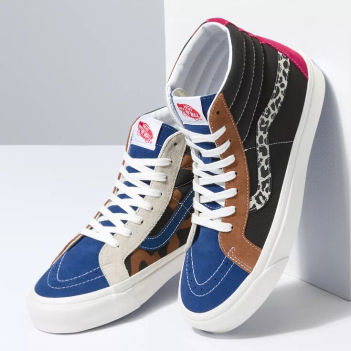 Vans Anaheim Gyári Sk8-hi 38 Dx Animal Mix-black