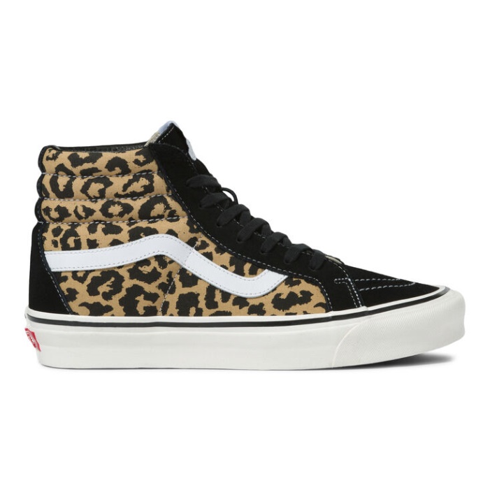 Vans Anaheim Gyári Sk8-hi 38 Dx Black-tan Leopard