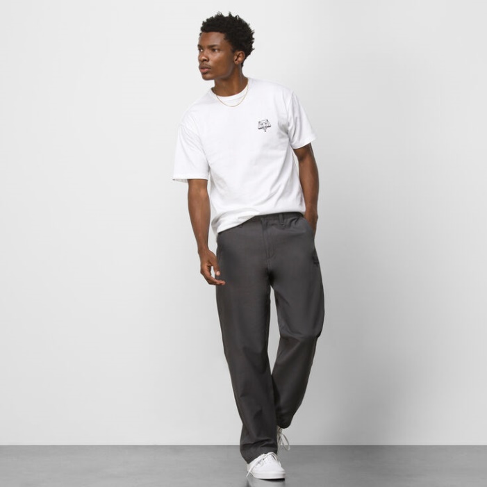 Furgonok Autentikus Chino Glide Relax Taper Pant (courage Adams) Aszfalt