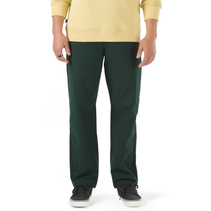 Furgonok Autentikus Chino Glide Relaxed Kúpos Nadrág Szkarabeusz