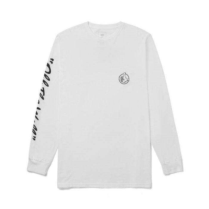 Vans Bmx Le A Falról Hosszú Ujjú Póló Fehér