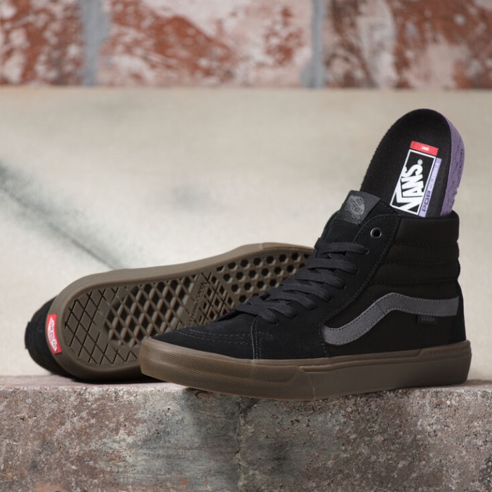 Furgonok Bmx Sk8-hi Fekete-sötét Gumi