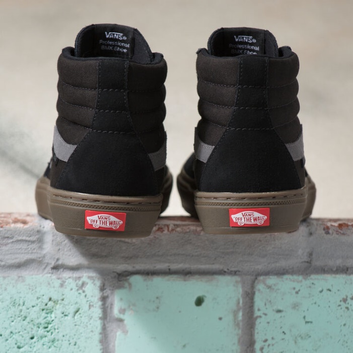 Furgonok Bmx Sk8-hi Fekete-sötét Gumi