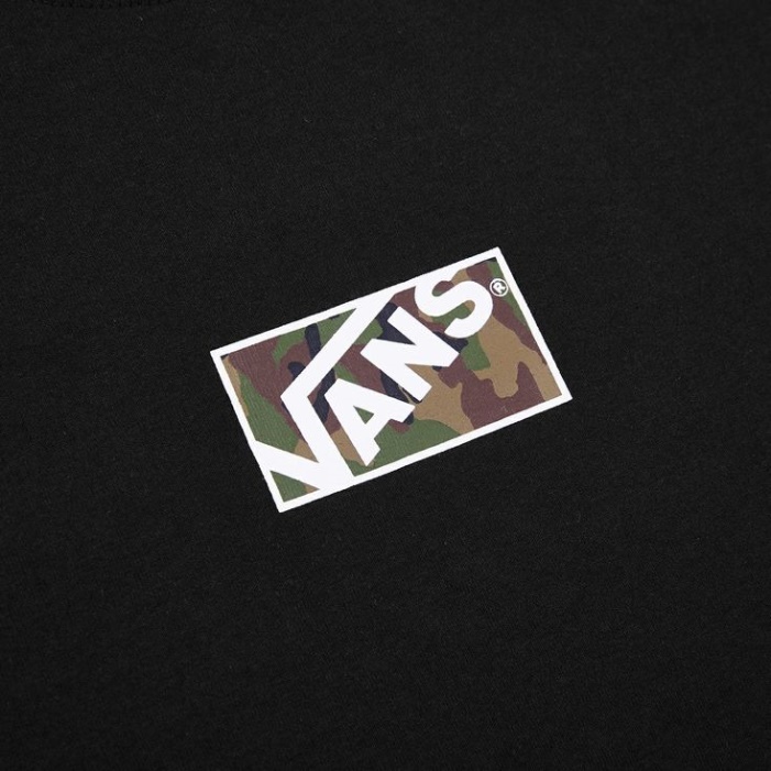 Vans Box Liner Otw Hosszú Ujjú Póló Fekete