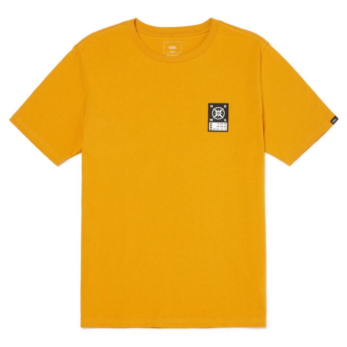 Vans Camper Gx Rövid Ujjú Póló Aranybarna