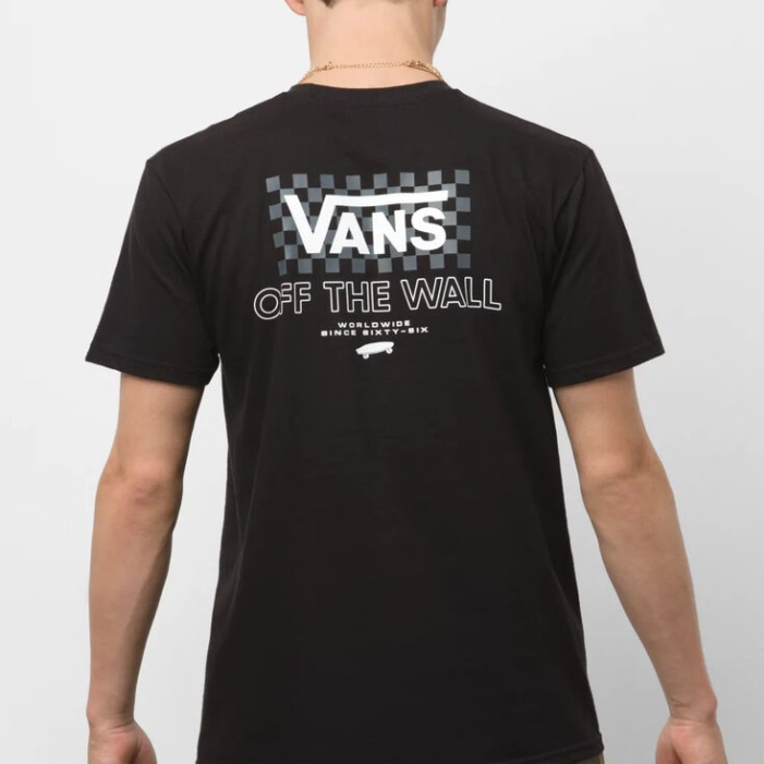Vans Checker Dna Póló Fekete