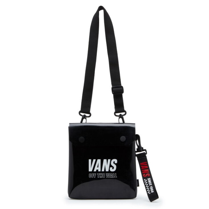 Kisteherautók Ellenőrző Gyűrű Crossbody Táska Fekete