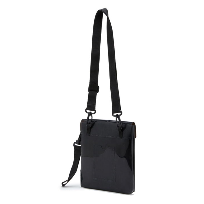 Kisteherautók Ellenőrző Gyűrű Crossbody Táska Fekete