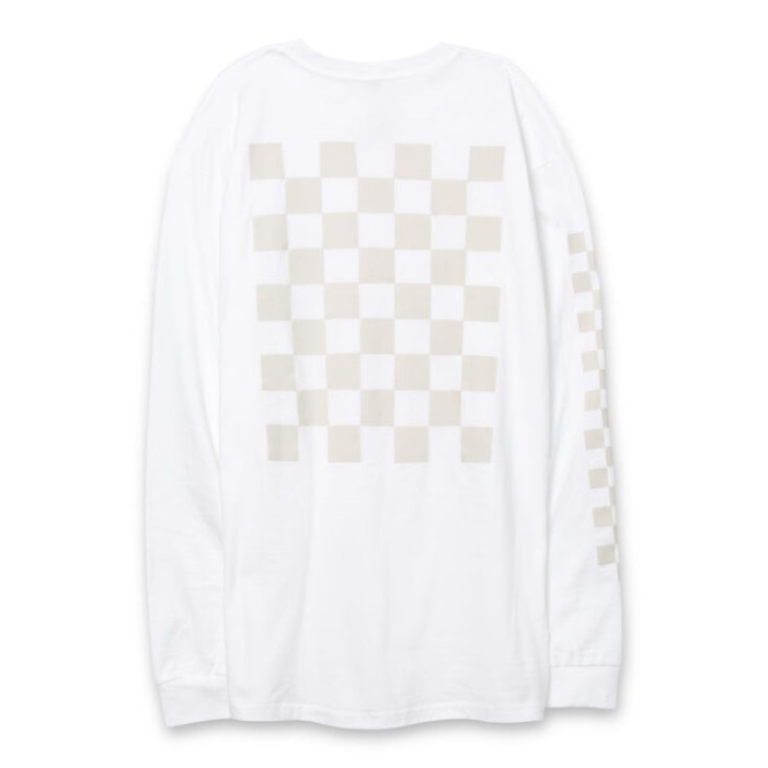 Vans Checkerboard 21 Hosszú Ujjú Póló Fehér