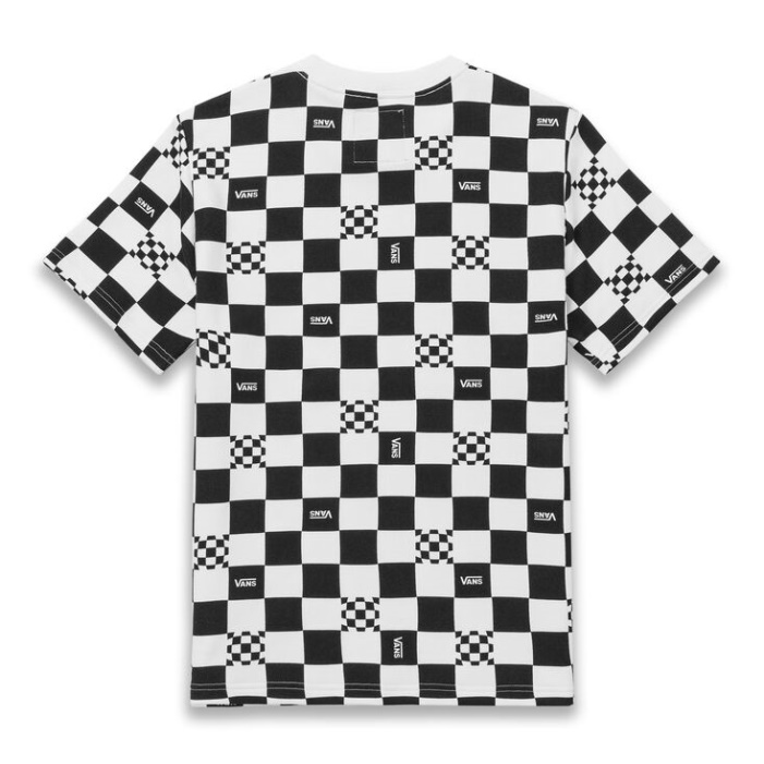 Furgonok Sakktábla Póló Twist Sakktábla