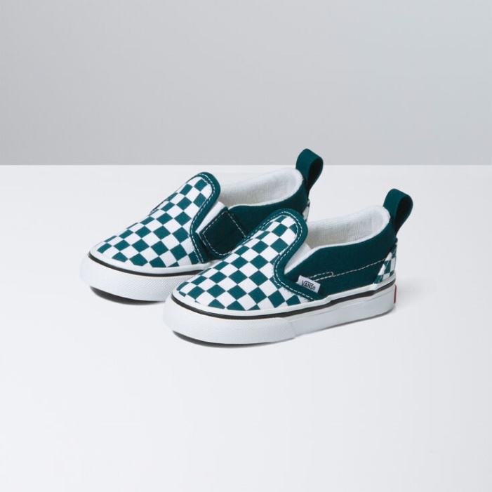 Kisteherautó Színelméleti Totdler Slip-on V Mély Kékeszöld