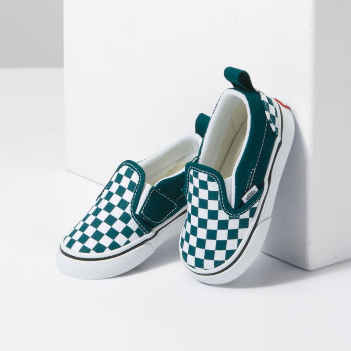 Kisteherautó Színelméleti Totdler Slip-on V Mély Kékeszöld