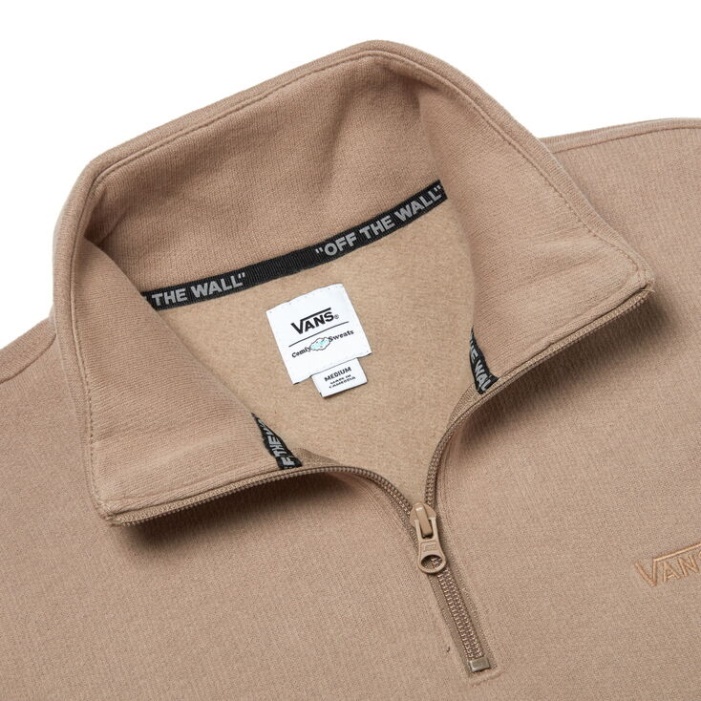 Furgonok Comfycush Dobozos Negyed Zip Sivatagi Taupe