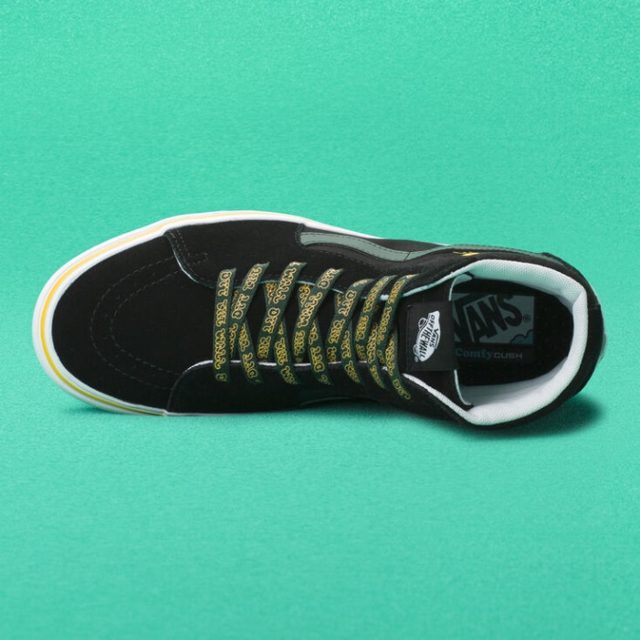 Furgonok Comfycush Sk8-hi Black-sycamore