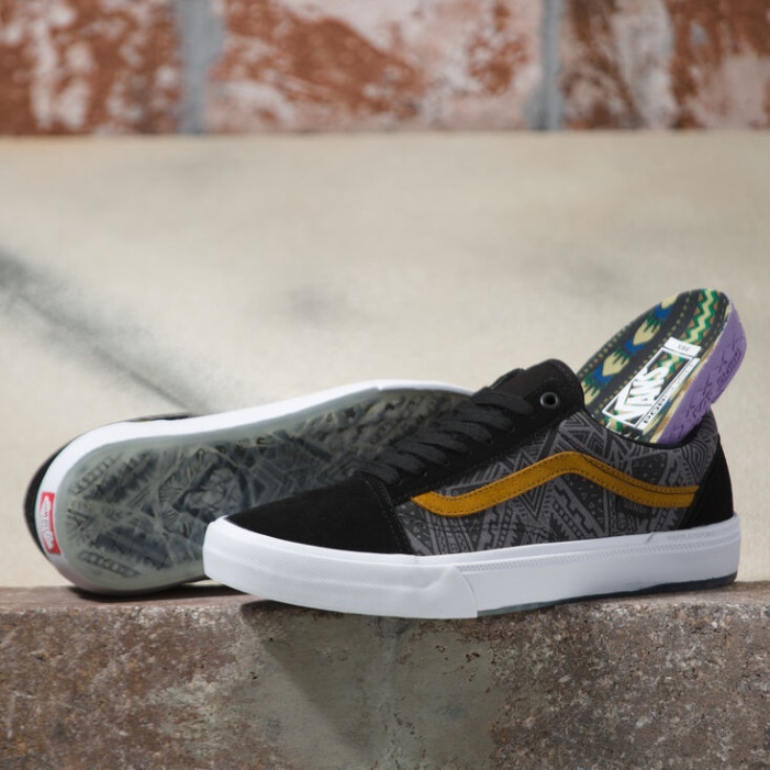 Vans Courage Adams Bmx Old Skool Fekete-aranybarna