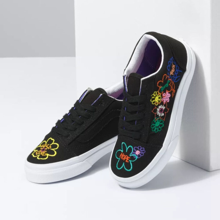 Vans Cultivate Care Kids Old Skool Garden-true White
