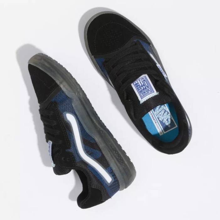 Vans Deuce Kids Evdnt Ultimatewaffle Black-true Blue
